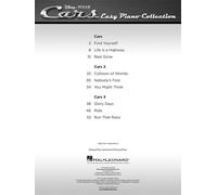 Cars Book [Softcover] Easy Piano Walt Disney