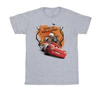 Cars Boy's Haul-O-Ween T-Shirt in Grey | Size: 3-4 Years Cars Grey 3-4 Years
