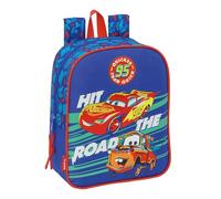 Cars Children's Backpack, Children's Backpack, School Backpack, Adaptable to Cart, Ideal for Kindergarten, Comfortable and Versatile, Quality and Durability, 22 x 10 x 27 cm