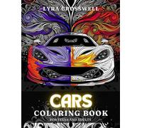 Cars Coloring Book - 50 Coloring Pages - For Adults & Teens: Coloring these beautiful Cars illustrations, a fun and creative way to unwind ! (Vehicles & Transports Coloring Books)