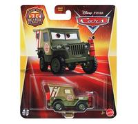 Cars de Disney y Pixar Diecast Sergeant Fire Chief Toy Vehicle for Ages 3+