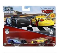 Cars Disney Pixar Pack 2 Metal Cars 1:55 - Jackson Storm & Miguel Camino