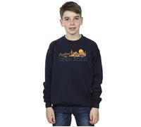 Cars Explore The Open Road Sweatshirt Disney Navy 9 Years