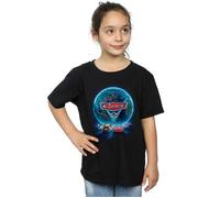 Cars Globe Movie Poster Cotton T-Shirt Disney Black 12-13 Years