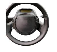 Cars Interior Cover For Citroen For C4 2005 2006 2007 2008 2009 2010 Leather Braid Car Steering Wheel Cover Steering Wheel Cover(Bl Thread)