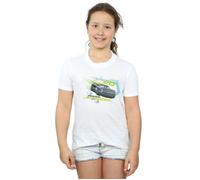 Cars Jackson Storm Cotton T-Shirt Disney White 7-8 Years