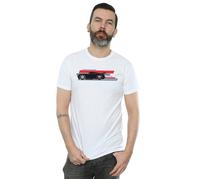 Cars Jackson Storm Stripes T-Shirt Disney White XXL