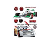 Cars Lightning McQueen & Francesco Bernoulli Silver Disney Giant Stickers