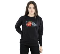 Cars Lightning Vs Storm Sweatshirt Disney Black XL