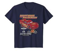Cars McQueen Racing Series T-Shirt, Youth, Navy Blue, 4T
