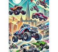 Cars Notebook: Awesome Quad Ruled Notebook for Young Car Enthusiasts: Ideal for School, Math, and Writing - 110 Pages of Graph Paper for Kids Who Love Cars and Racing, Notebook for Boys