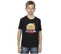 Disney Boy's Cars Radiator Springs Group T-Shirt in Black | Size: 7-8 Years Disney Black 7-8 Years