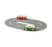 Cars & Road Puzzle Set Apple red multi mix one size
