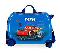 Disney Cars Rocket Racing Blue Kids Rolling Suitcase 50x38x20 cm Rigid ABS Combination lock 34 Litre 2.1 Kg 4 Wheels Hand Luggage