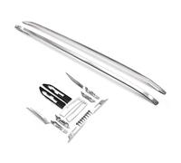 Cars Roof Rack Rail Luggage Bar For Land For Rover For Range For Rover For Evoque 2011-2019 Black & Silver Parts Lockable aluminum roof rack crossbars(Type J)