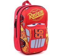 Disney 760-8462 "Piston Cup Champion Cars Lightning McQueen 3D Effect Backpack, 31 cm