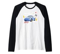 Cars Sally Heart Of Champion Valentine Raglan Baseball Tee