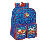 CARS School Backpack for Children, Ideal for Children of Different Ages, Comfortable and Versatile, Quality and Strength, 27 x 10 x 33 cm