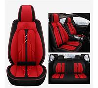 Cars Seat Covers 5 Seats Car Seat Covers For Megane 2 3 For Clio For Fluence For Kangoo For Master For Scenic For Captur(Red)