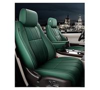 Cars Seat Covers Custom Car Seat Covers Full Set Genuine Leather Specific For Ranger For Rover For Discovery For Ranger For Rover For Sport For Velar For Evoque(GREEN)