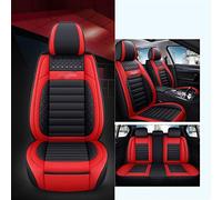 Cars Seat Covers For A3 8p Q5 A6 C6 A4 A5 Car Seat Covers For Sportback B7 For Avant 8v C7 A1 B9 For Audio Rs4 5 6 7 R8 S5 S6 S7 S8 Q3(Black+Red)