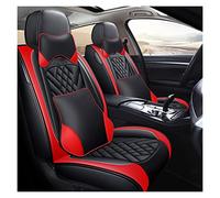 Cars Seat Covers For Jeep For Cherokee For Compass Car Seat Cover For Renegade For Grand Wk For Wrangler For Sahara For Patriot Tj For Commander(Black Red 4pcs,A)