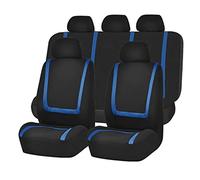 Cars Seat Covers For Toyota Fj For Cruiser For Fortuner Car Seat Cover Covers For Harrier For Highlander For Hilux For Vitz For Wish Of 2006 2005 2004 2003(9pcs Set Blue)
