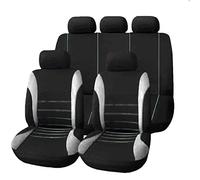 Cars Seat Covers Front + Rear Car Seat Covers For Hyundai For Solaris Ix35 I30 Ix25 For Elantra For Accent For Tucson For Sonata(Red-Brown-Panel)
