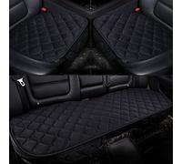 Cars Seat Covers Universal Car Seat Cover Cushion Protector Anti-slip Front Chair Seat Breathable Pad For Car Accessories(Black,Full Set)