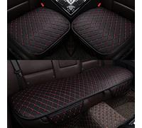 Cars Seat Covers Universal Cushion Pu Leather Car Seat Cover For Bmw 3 Series E93 F30 F31 F34 F35 G20 G21 G28(Black Red Line,5 Seat)