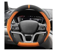 Cars Steering Wheel Cover For BYD For Song For Plus For Seal U For Dmi For King Suede Leather Car Steering Wheel Cover Accessories(Suede Orange)