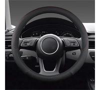 Cars Steering Wheel Cover Parts For A4L A6L A3 Q2L Q3 Q5L Q7 A5 A7 Four-season Universal Grips Ultra-thin Anti-slip elastic plush steering wheel protective(Type E)