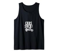 Cars Suck Motorcycle Spirit Freedom Expression Tank Top