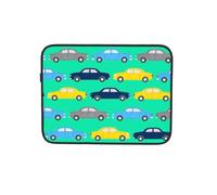 Cars Teal Laptop Sleeve Bag 12 Inch Computer Pouch | Tablet Briefcase Soft Protective Carrying Case With Zipper For Computer