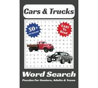 Cars & Trucks Word Search Puzzle Book: Word Searches with Easy to Read Print about Cars, Trucks, Automotive and More | 6x9 inches, 110 pages | 50+ ... Great for Vacations, Holidays and Free Times