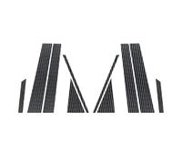 Cars Window Pillar Posts Compatible With Toyota For Venza 2009 2010 2011 2012 2013 2014 2015 10Pcs Car Door Window Pillar Posts Trims Decorative Exterior Stickers