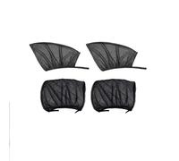 Cars Windscreens Sun Shade For Front And Rear Windows Protection Accessories 4-piece Window Screen Set Window Sunshade Breathable(Sedan-4 piece set)