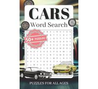 Cars Word Search Book: Word Search Puzzles About Car Brands, Parts, Terms and More | 6" x 9" | 92 Pages | 50+ Puzzles | Gift for Holidays, Vacations or Relaxation