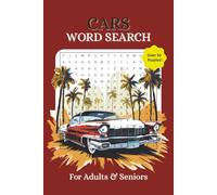 Cars Word Search: Fun and Challenging Word Search Puzzles for Car Lovers and Auto Enthusiasts | 6x9 inches, 110 pages | 50+ Puzzles - Gifts for Travel, Holidays and Relaxation