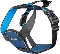Carsafe Crash Tested Dog Harness - Blue. Adjustable, Mesh, Side Clips. 3 Sizes.