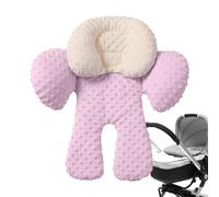 Carseat Insert - Baby Sleeping Support Cushion, Soft Plush Headrest Design, Ergonomic Breathable Feature, Safety Comfort Tool, Stroller Swing Accessory for Travel Nap Use, 21.65x20.08 Inches