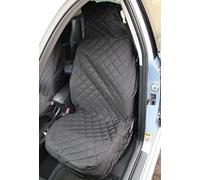 Carseatcover-UK Diamond Quilted Padded Universal Front Driver Car Seat Cover Protector - Single