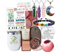 Carselage 16th Birthday Gifts for Girls, Unique Sweet 16 Birthday Gift Ideas, Happy 16 Year Old Birthday Decorations Gifts for Teenager Girls, Younger Sister, Daughters, Granddaughters