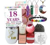 Carselage 18th Birthday Gifts for Girls, Unique Sweet 18 Birthday Gift Ideas, Happy 18 Year Old Birthday Decorations Gifts for Teenager Girls, Younger Sister, Daughters, Granddaughters