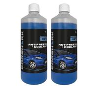 CARSHARK Antifreeze and Coolant 2 x 1 Litre Effective down to -36°C Ready to use