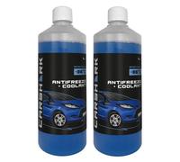 Carshark Antifreeze And Coolant 2 X 1 Litre Effective Down To -36 - Ready To Use