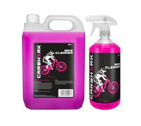 CARSHARK Bike Cleaner 1 Litre Spray with 5 Litre Refill, Suitable for All Types of Bikes