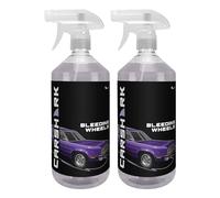 CARSHARK Bleeding Wheels 2 x 1 litre Wheel Cleaner, Removes Iron and Airborne Contaminants