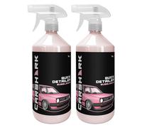 CARSHARK Bubblegum Quick Detailer 2 x 1 Litre Spray, Cleans and Protects Vehicle Finish, Spray and Wipe