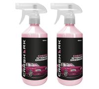 Carshark Cherry Interior Dressing 2 X 500Ml Spray, Revive And Protect Vehicle's Interior Plastics And Vinyl